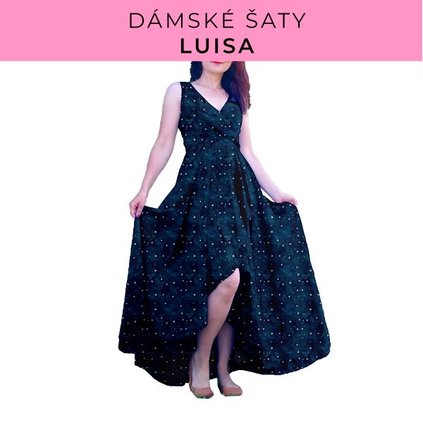 DÁMSKÝ střih - šaty Luisa
