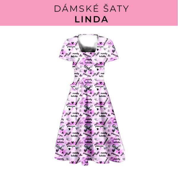 DÁMSKÝ střih - šaty Linda