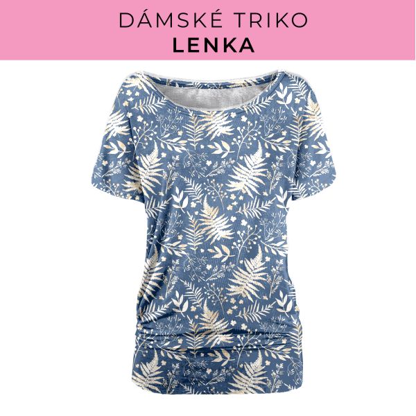 DÁMSKÝ střih - Triko Lenka