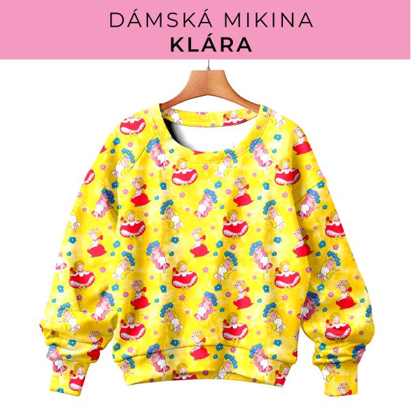 DÁMSKÝ střih - mikina Klára