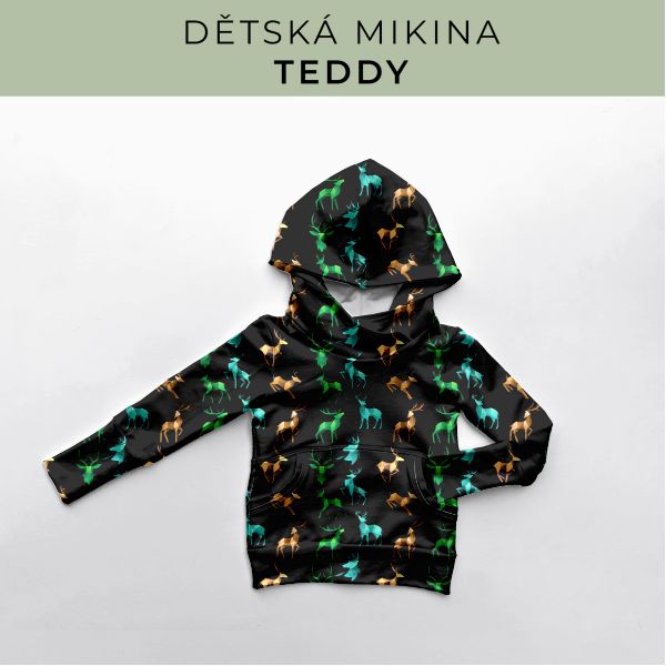 DĚTSKÝ střih - Mikina Teddy