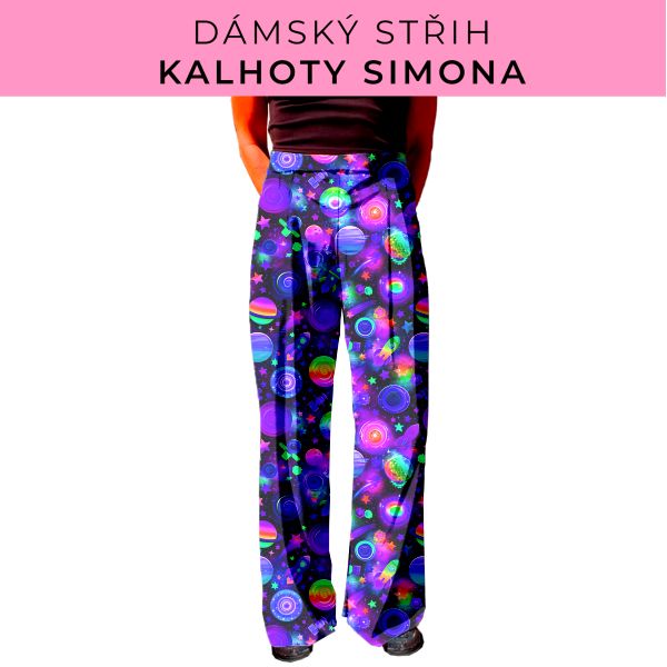 Dámský střih - kalhoty Simona