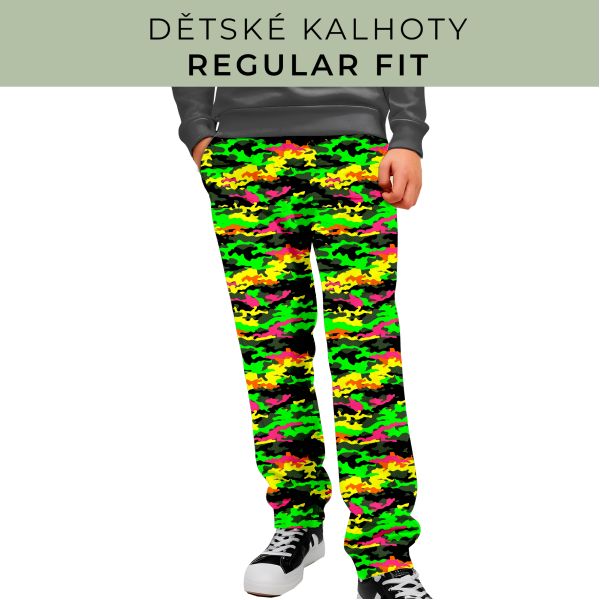 DĚTSKÝ STŘIH - Kalhoty Regular fit