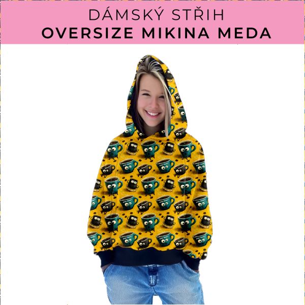 Dámský střih - mikina Meda