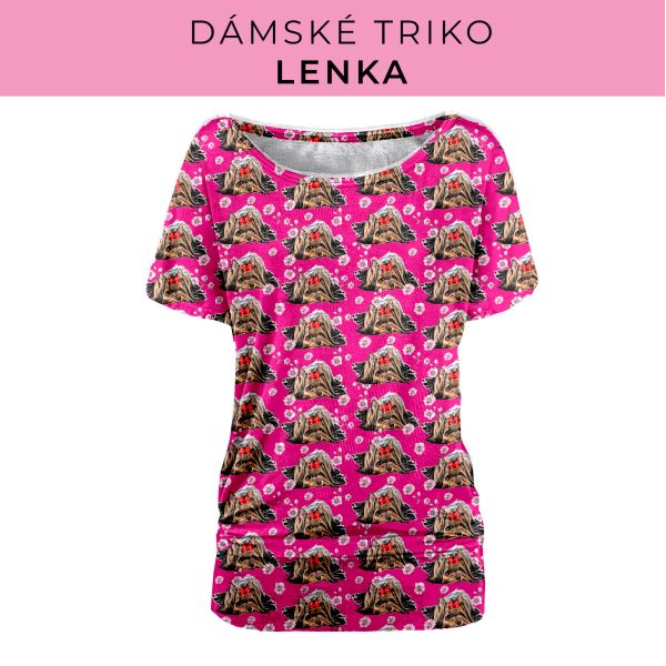 DÁMSKÝ střih - Triko Lenka