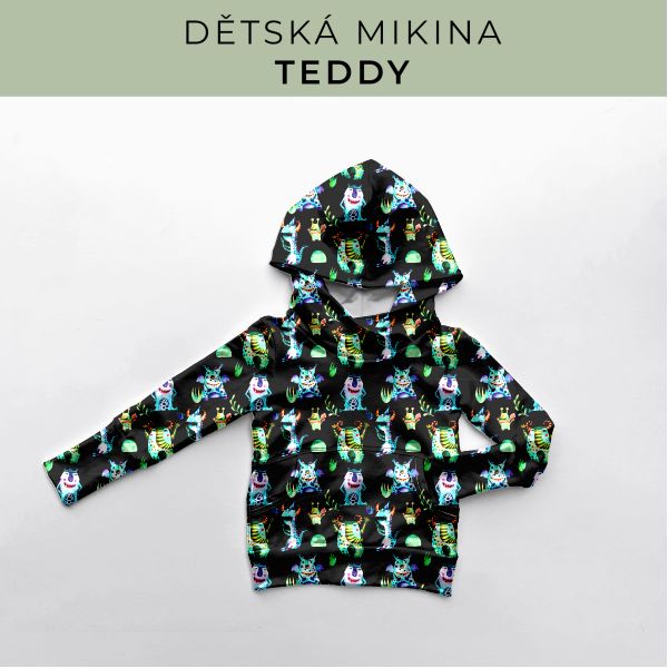 DĚTSKÝ střih - Mikina Teddy