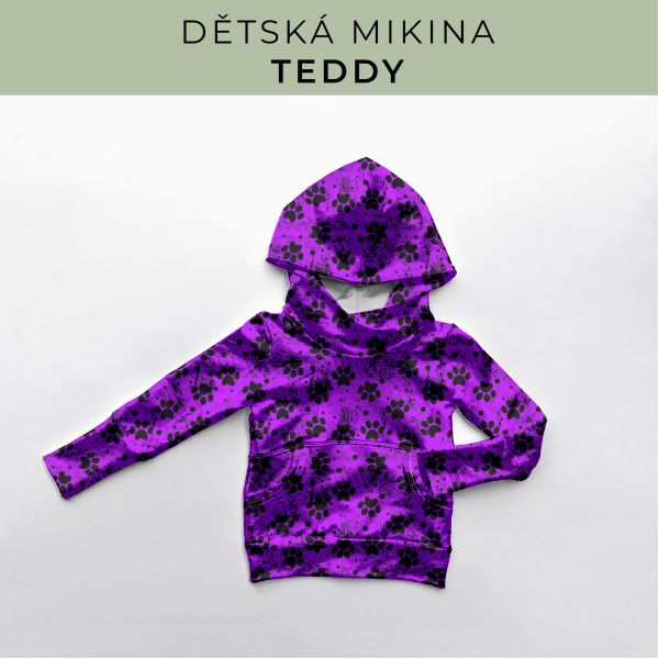 DĚTSKÝ střih - Mikina Teddy