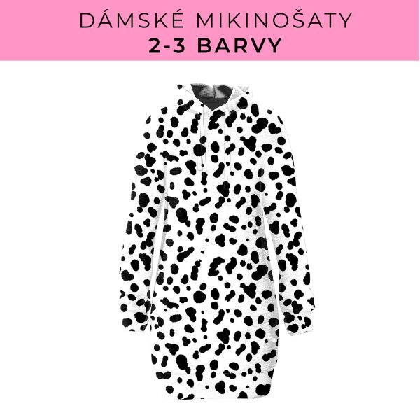 DÁMSKÝ střih - Mikinošaty 2-3 barvy