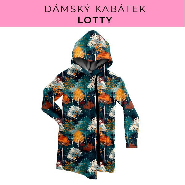DÁMSKÝ střih - Kabátek Lotty