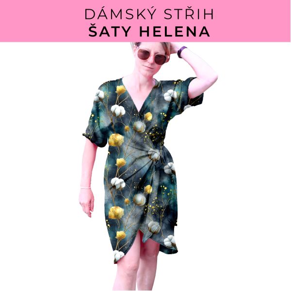 Dámský střih na šaty  Helena