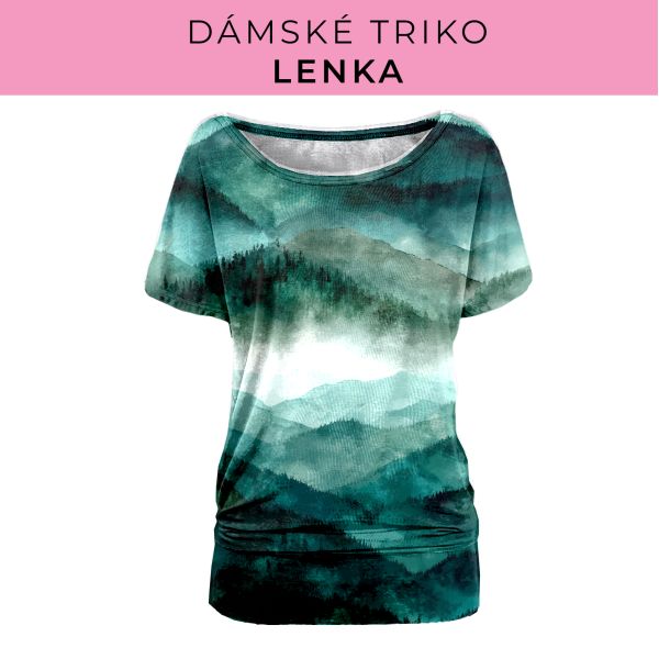 DÁMSKÝ střih - Triko Lenka