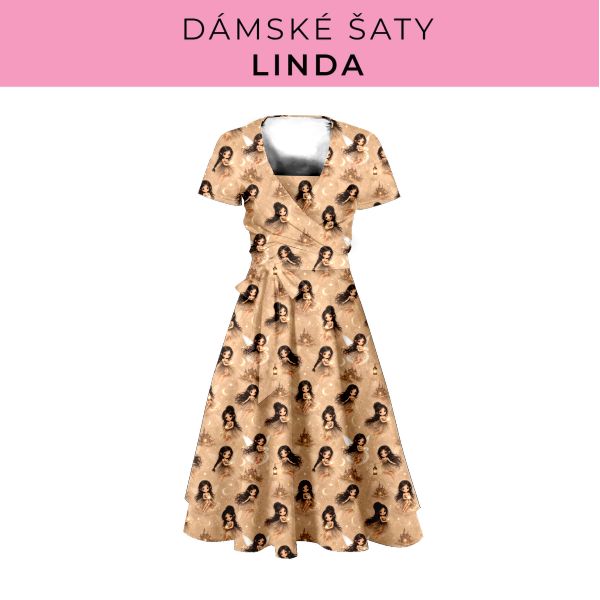 DÁMSKÝ střih - šaty Linda