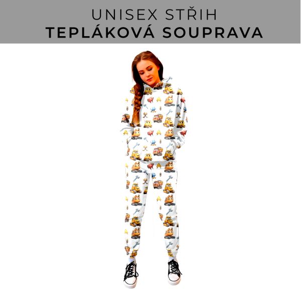 DÁMSKÝ střih - SET mikina a tepláky 