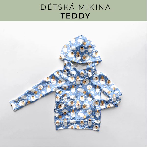 DĚTSKÝ střih - Mikina Teddy