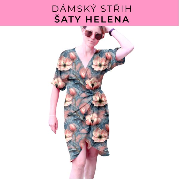 Dámský střih na šaty  Helena