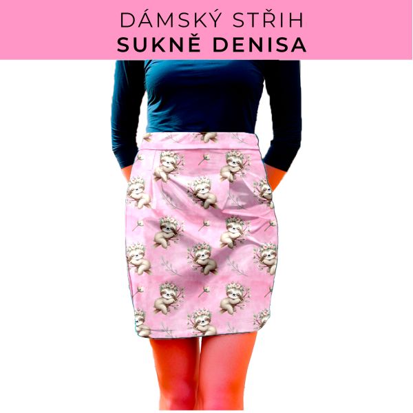 Dámský střih - Dámská sukně Denisa