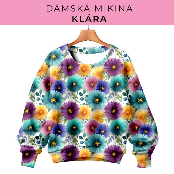 DÁMSKÝ střih - mikina Klára