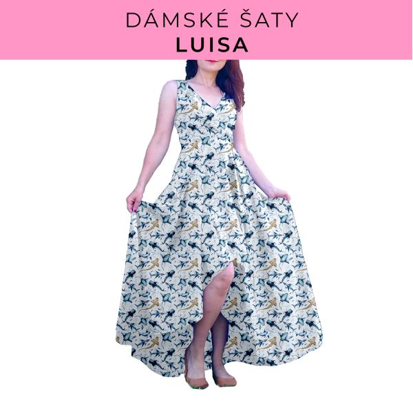 DÁMSKÝ střih - šaty Luisa