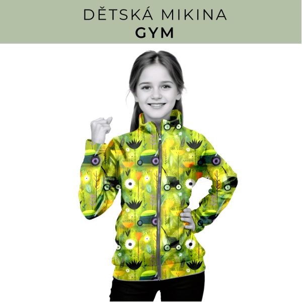 Dětská střih - mikina GYM
