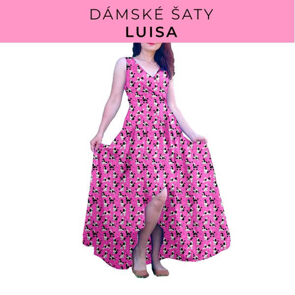 DÁMSKÝ střih - šaty Luisa