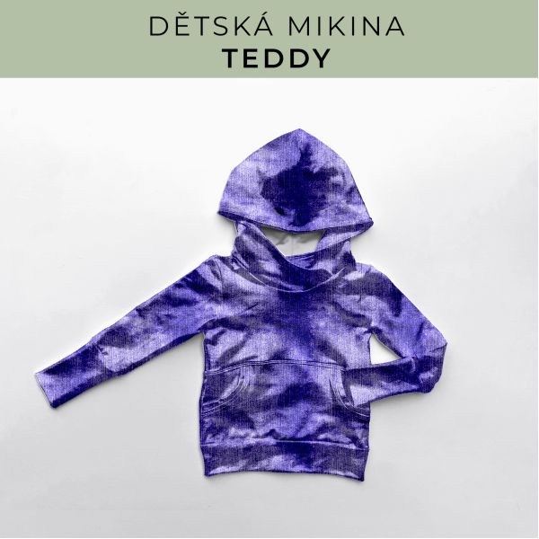 DĚTSKÝ střih - Mikina Teddy