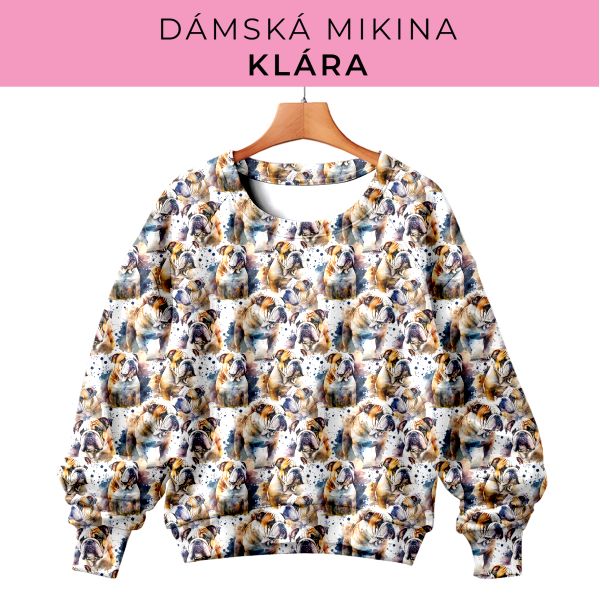 DÁMSKÝ střih - mikina Klára