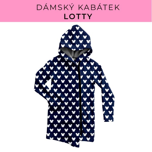 DÁMSKÝ střih - Kabátek Lotty