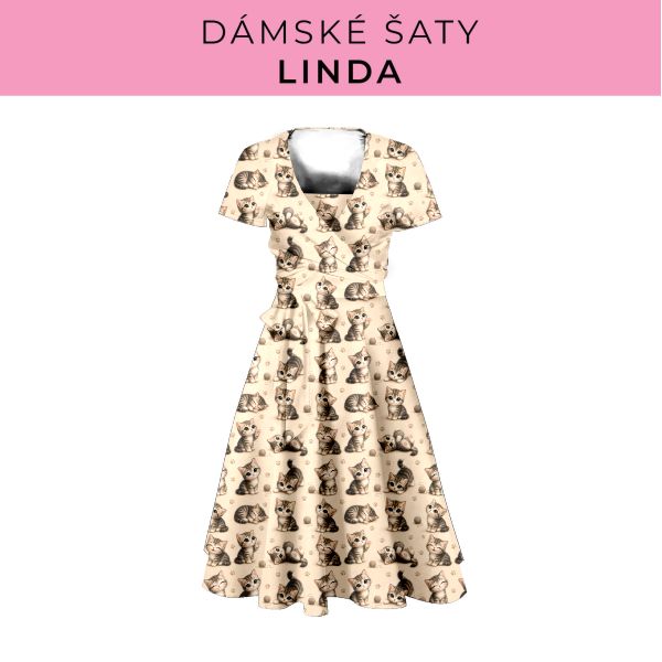 DÁMSKÝ střih - šaty Linda
