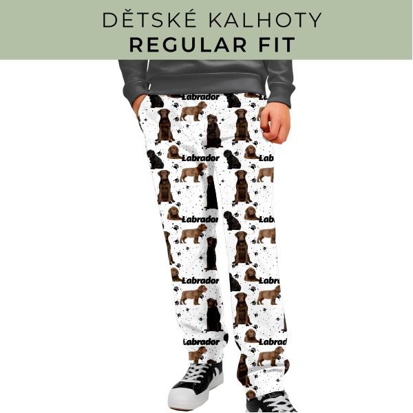 DĚTSKÝ STŘIH - Kalhoty Regular fit