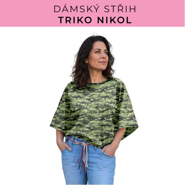 Dámský střih -  triko Nikol