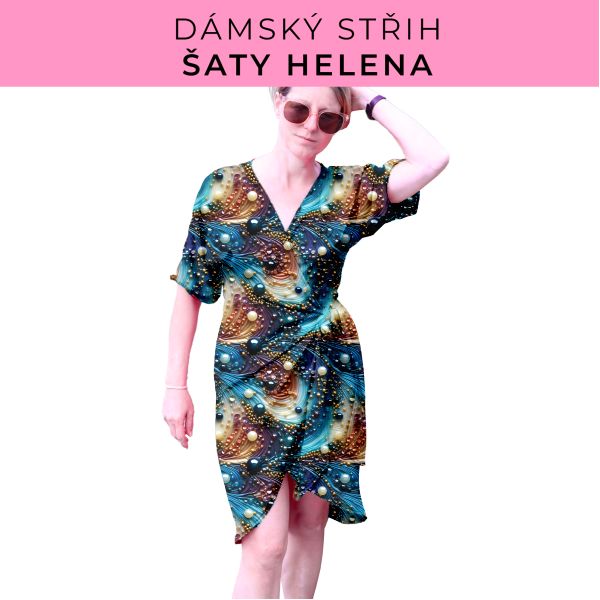 Dámský střih na šaty  Helena