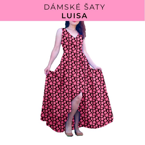 DÁMSKÝ střih - šaty Luisa