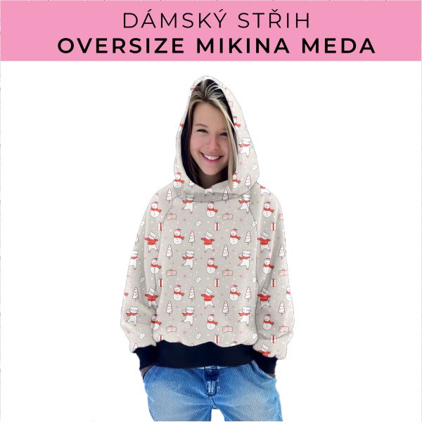 Dámský střih - mikina Meda