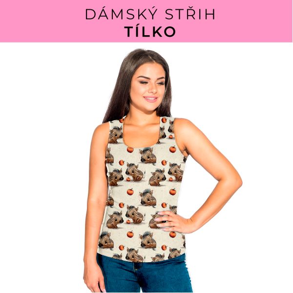 DÁMSKÝ střih - Tílko a kalhoty 
