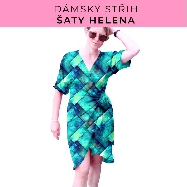 Dámský střih na šaty  Helena