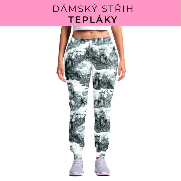DÁMSKÝ střih - tepláky