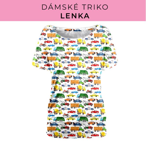 DÁMSKÝ střih - Triko Lenka