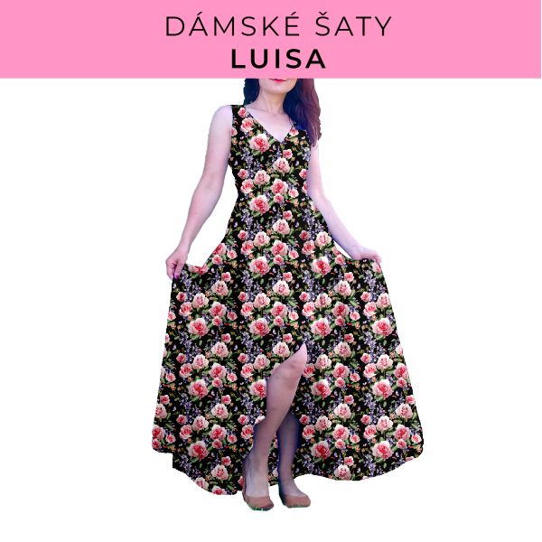 DÁMSKÝ střih - šaty Luisa