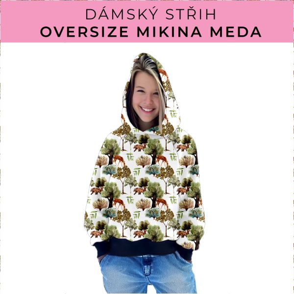 Dámský střih - mikina Meda