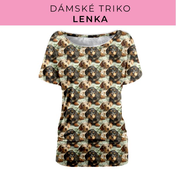 DÁMSKÝ střih - Triko Lenka