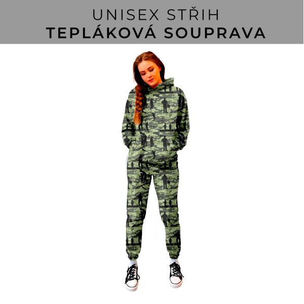 DÁMSKÝ střih - SET mikina a tepláky 