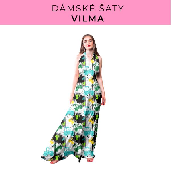 DÁMSKÝ střih - šaty Vilma