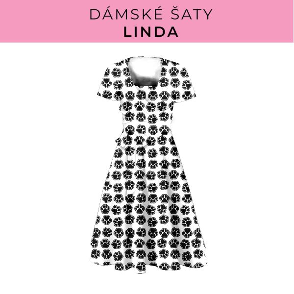 DÁMSKÝ střih - šaty Linda