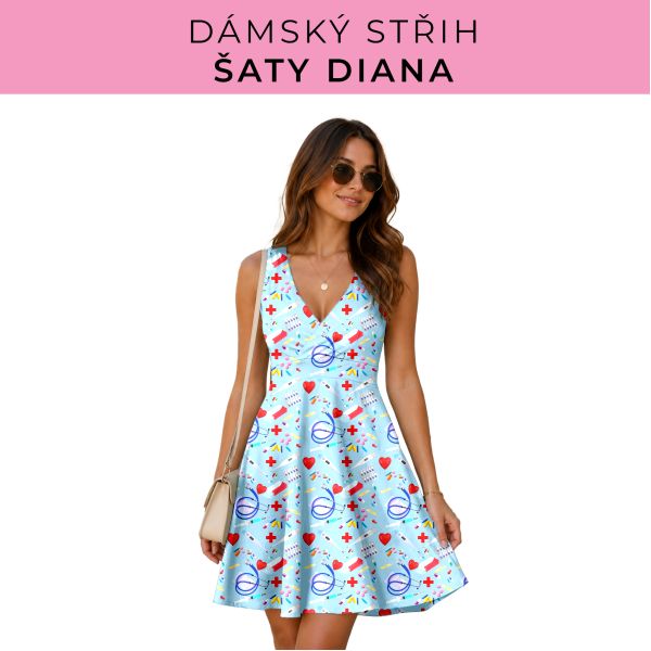 Dámský střih - šaty Diana