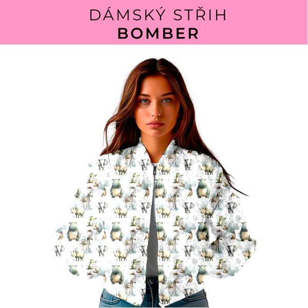 DÁMSKÝ střih - Bomber
