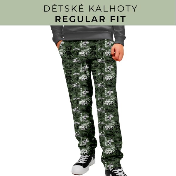 DĚTSKÝ STŘIH - Kalhoty Regular fit