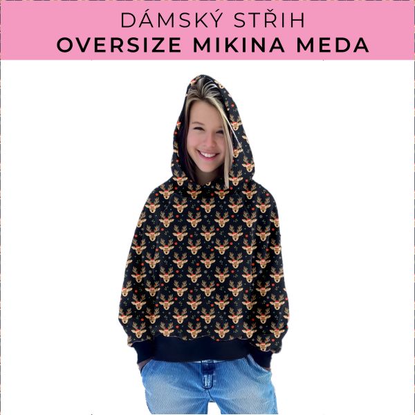 Dámský střih - mikina Meda
