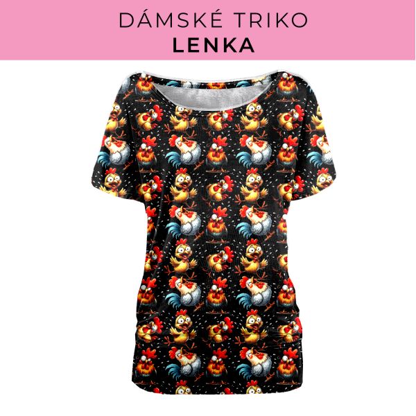 DÁMSKÝ střih - Triko Lenka