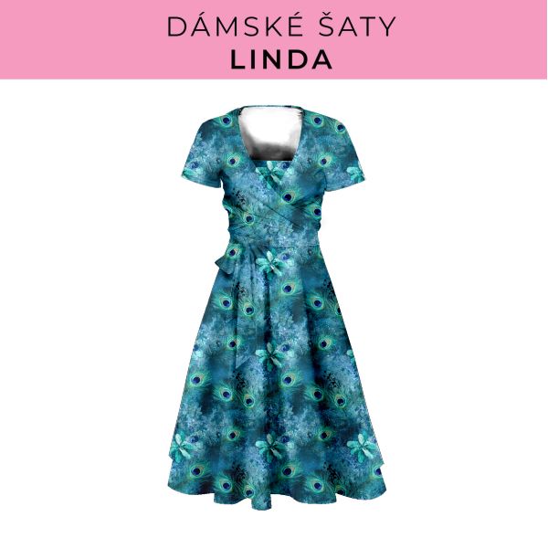DÁMSKÝ střih - šaty Linda
