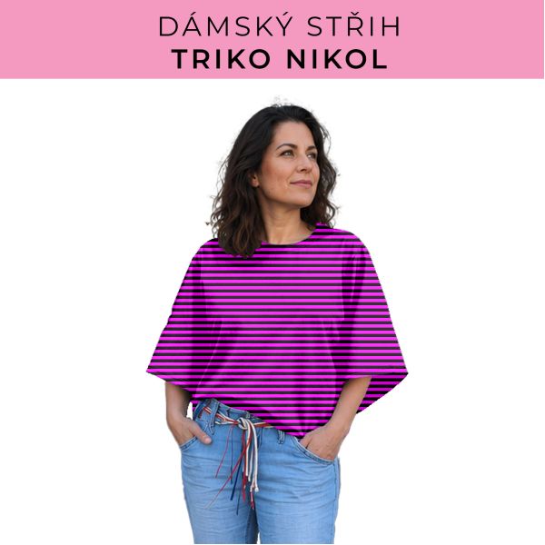 Dámský střih -  triko Nikol